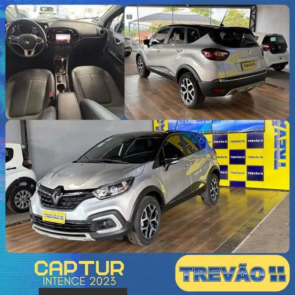 Carro Renault Captur 2023 Intense 1.3 Turbo (flex) (Aut)