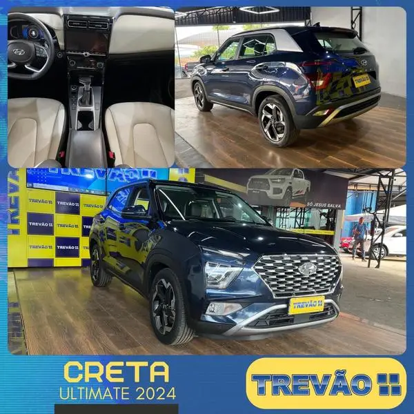 Carro Hyundai Creta 2024 Ultimate 2.0 (Aut) (Flex)