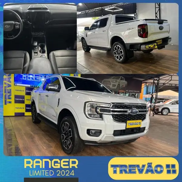 Carro Ford Ranger Cabine Dupla 2024 Limited 3.0