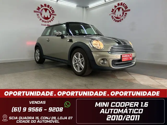Carro MINI Cooper 2011 1.6 Pepper (aut)