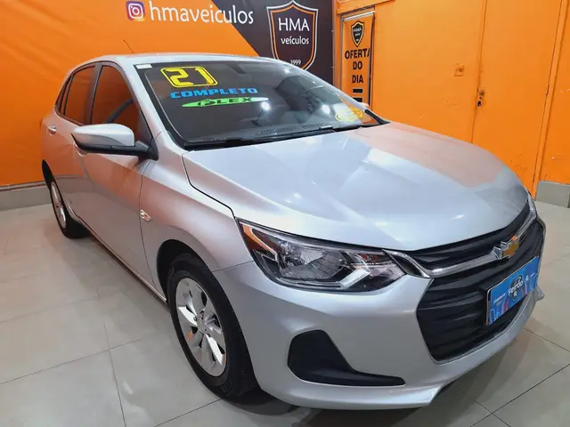 Carro Chevrolet Onix 2021 LT 1.0 (Flex)