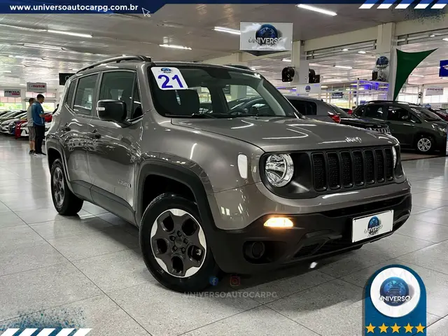 Carro Jeep Renegade 2021 1.8 4x2 (Aut) (Flex)