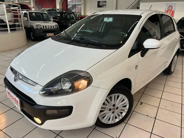 Carro Fiat Punto 2013 ATTRACTIVE ITALIA 1.4 F.Flex 8V 5p