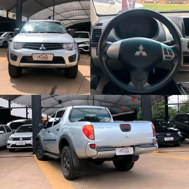 Carro Mitsubishi L200 2017 Triton GLX 3.2 CD TB Int.Diesel Mec