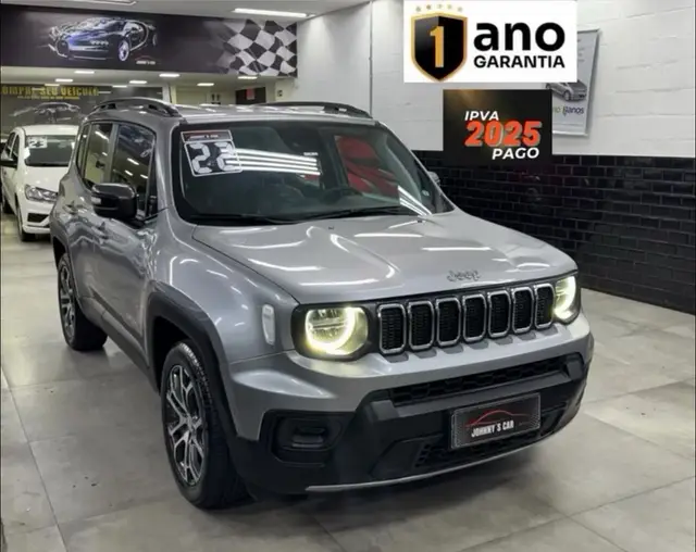 Carro Jeep Renegade 2022 Longitude 1.3 Turbo 4x2