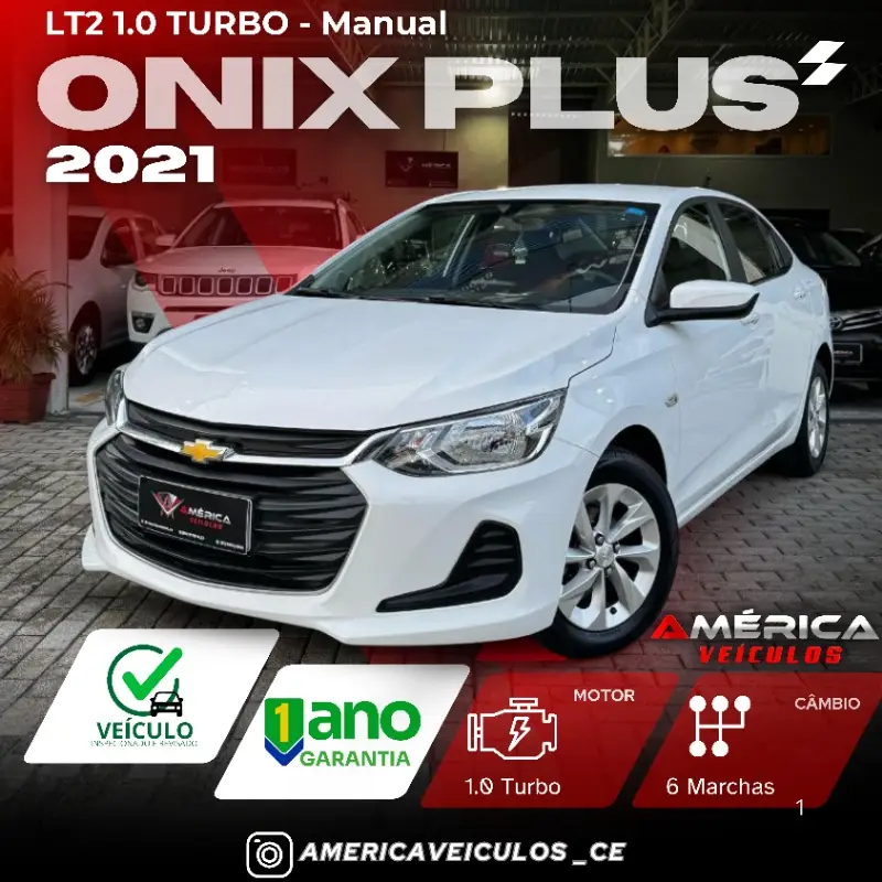 Chevrolet Onix Plus 1.0 LT (Flex)