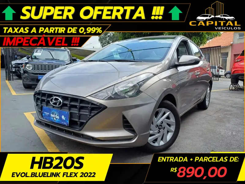 Hyundai HB20S Evolution Bluelink 1.0