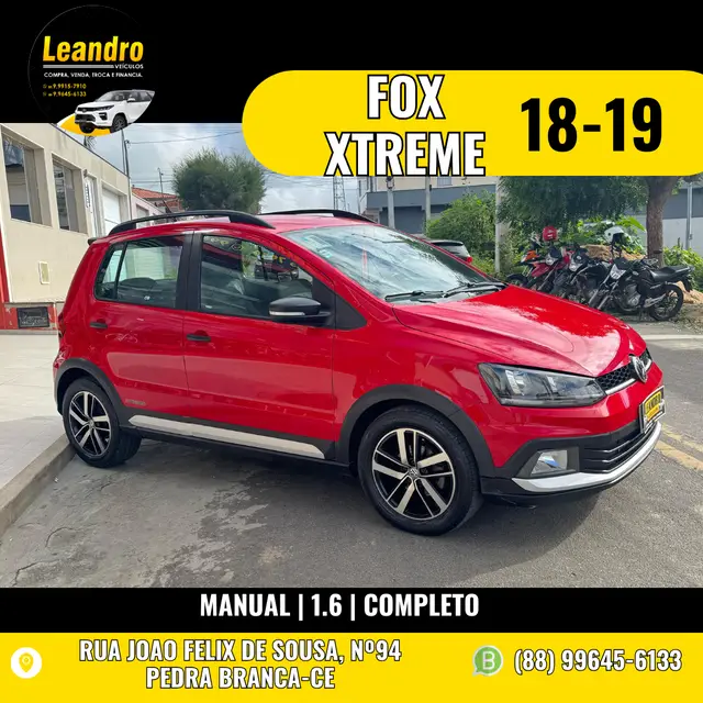 Carro Volkswagen Fox 2019 1.6 MSI Xtreme (Flex)