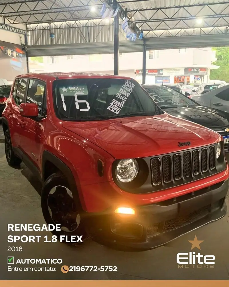 Jeep Renegade Sport 1.8 4x2 (Aut) (Flex)