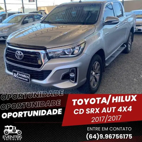 Carro Toyota Hilux Cabine Dupla 2017 Hilux 2.8 TDI SRX CD 4x4 (Aut)