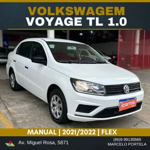 Carro Volkswagen Voyage 2022 1.0 MPI (Flex)