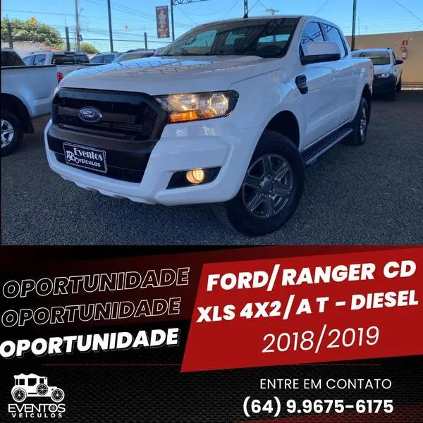 Carro Ford Ranger Cabine Dupla 2019 Ranger 2.5 XLS CD (Flex)