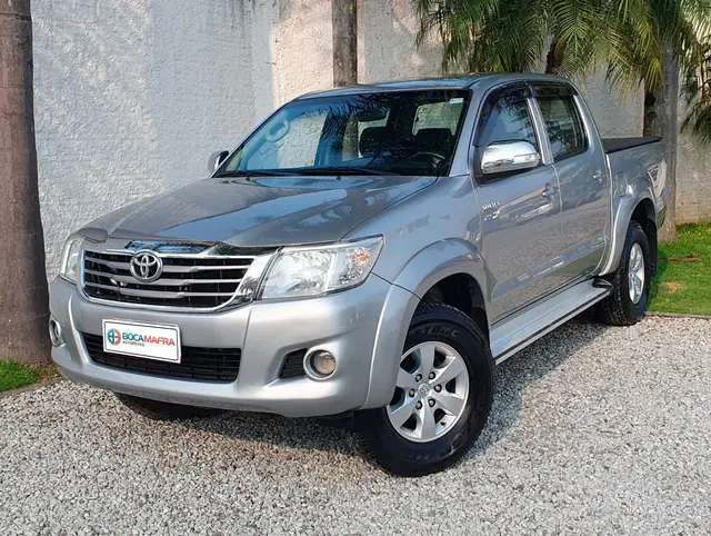 Carro Toyota Hilux Cabine Dupla 2015 Hilux 2.7 SRV CD 4x4 (Flex) (Aut)