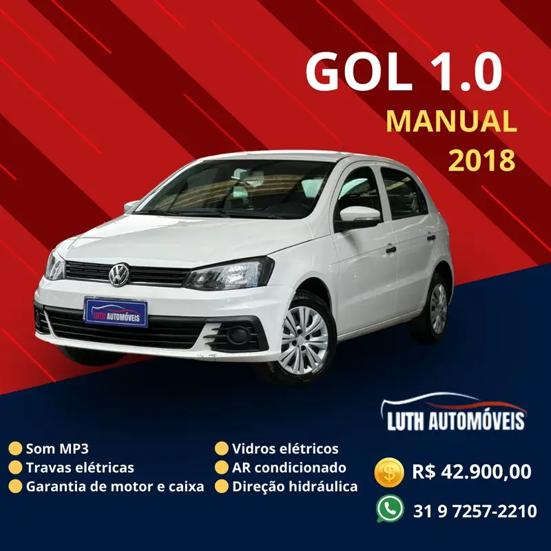 Volkswagen Gol 1.0 MPI Trendline 12V 5p (Flex)