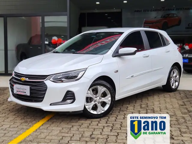 Carro Chevrolet Onix 2021 Premier 1.0 Turbo (Flex) (Aut)