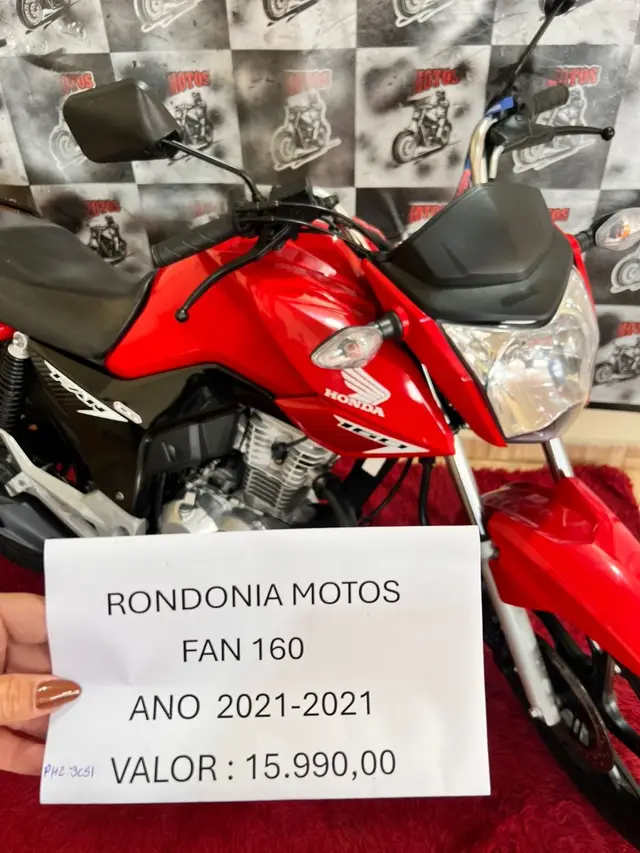 Moto Honda CG 160 2021 Fan