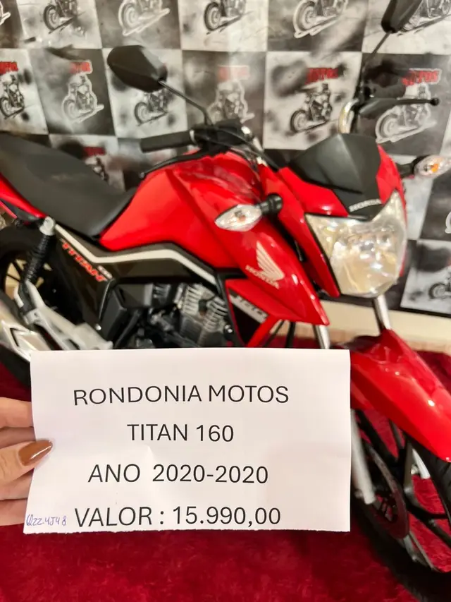Moto Honda CG 160 2020 Titan
