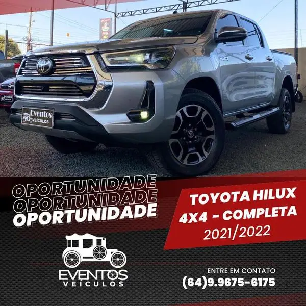 Carro Toyota Hilux Cabine Dupla 2022 SRX 2.8 TDI CD 4x4 (Aut)