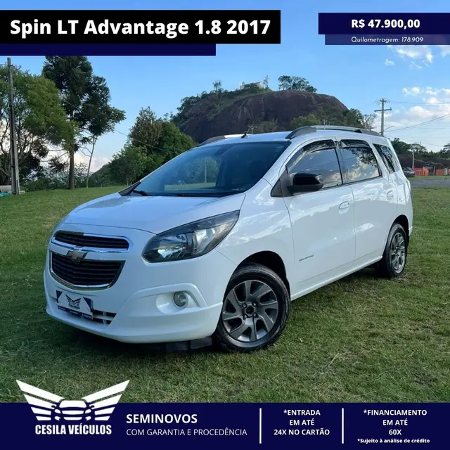 Carro Chevrolet Spin 2017 Advantage 5S 1.8 (Flex) (Aut)