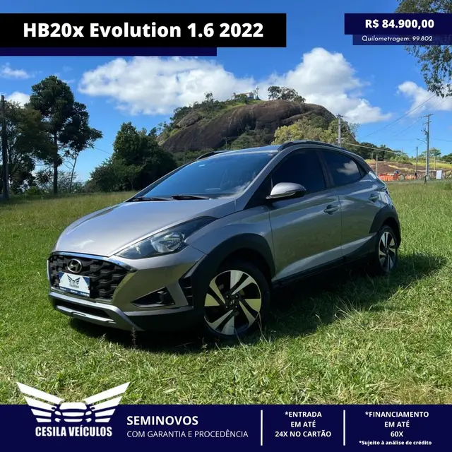 Carro Hyundai HB20X 2022 Evolution 1.6 (Aut) (Flex)