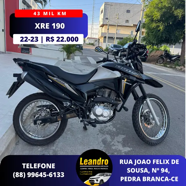 Carro Honda NXR 160 2023 Bros ESDD