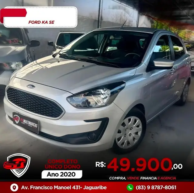 Carro Ford Ka 2020 1.0 SE (Flex)