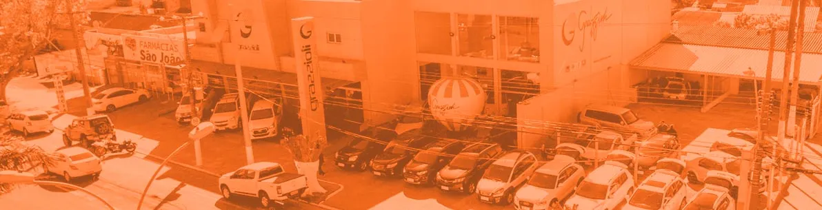 Fachada da loja Veículos à venda em Grazzioli Veiculos - Rio Grande - RS | Mobiauto