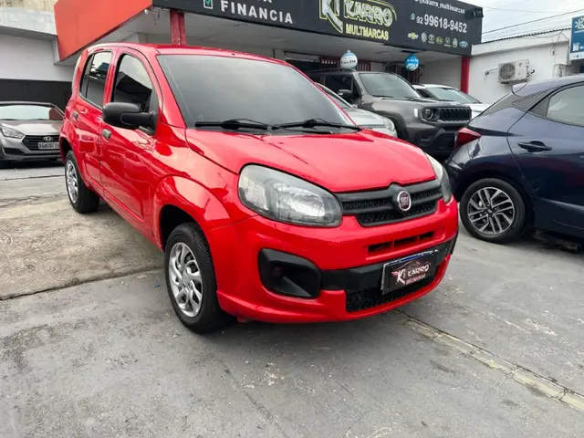Carro Fiat Uno 2021 Attractive 1.0