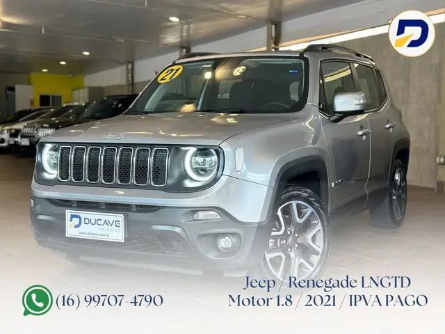 Carro Jeep Renegade 2021 Longitude 1.8 4x2 (Aut) (Flex)