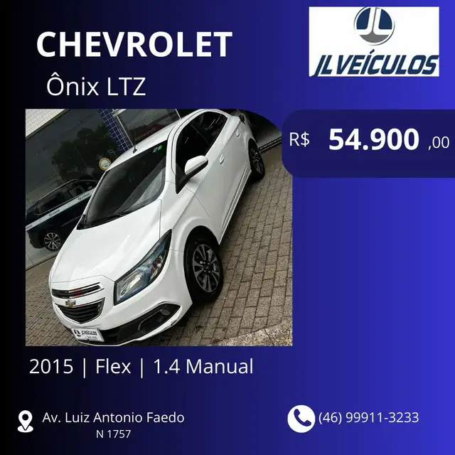 Carro Chevrolet Onix 2015 1.4 LTZ SPE/4
