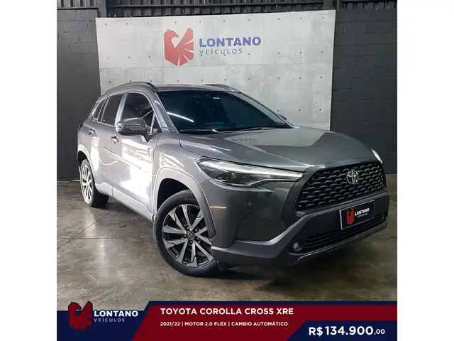 Carro Toyota Corolla Cross 2022 XRE 2.0 (flex) (Aut)