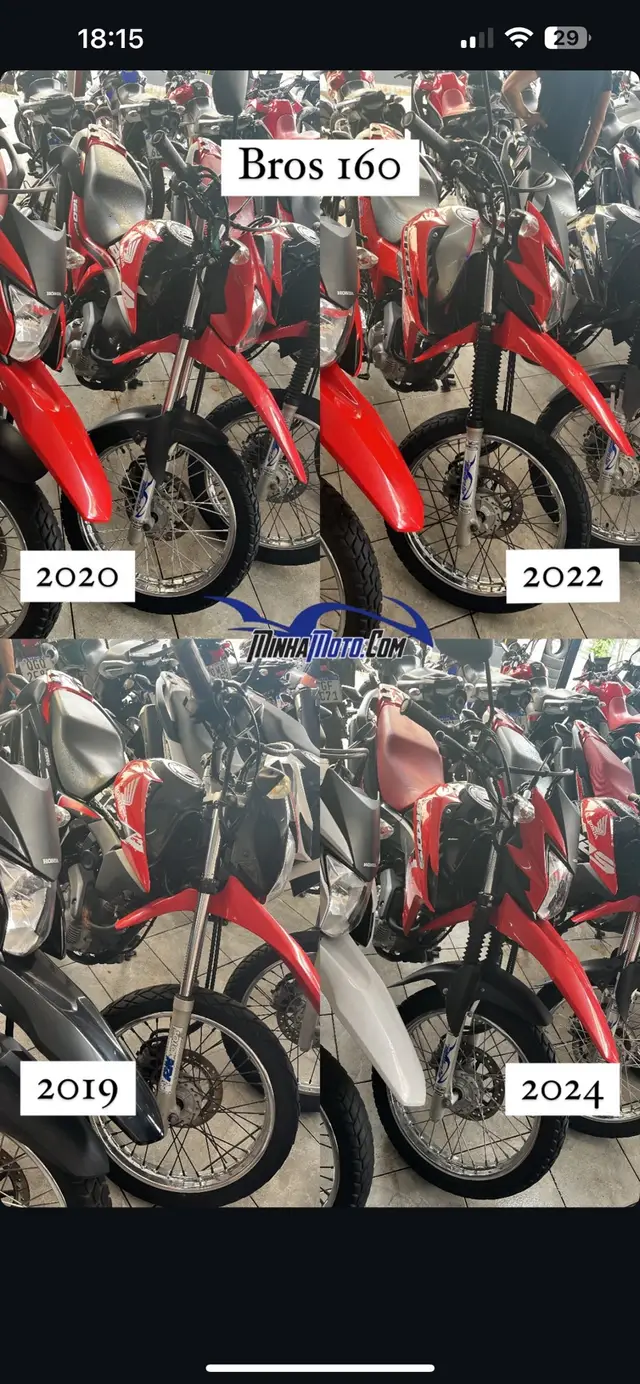 Carro Honda NXR 160 2022 Bros ESDD