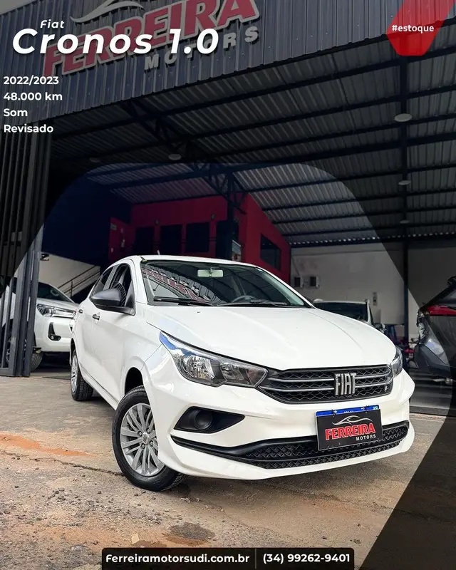 Carro Fiat Cronos 2023 1.0 (Flex) MT
