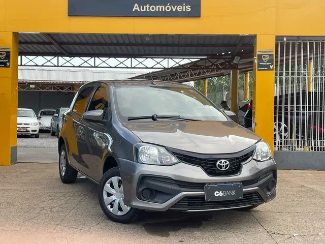 Carro Toyota Etios 2019 X 1.3 (Aut) (Flex)