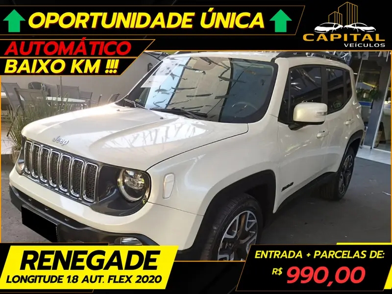 Jeep Renegade Limited 1.8 4x2 (Aut) (Flex)
