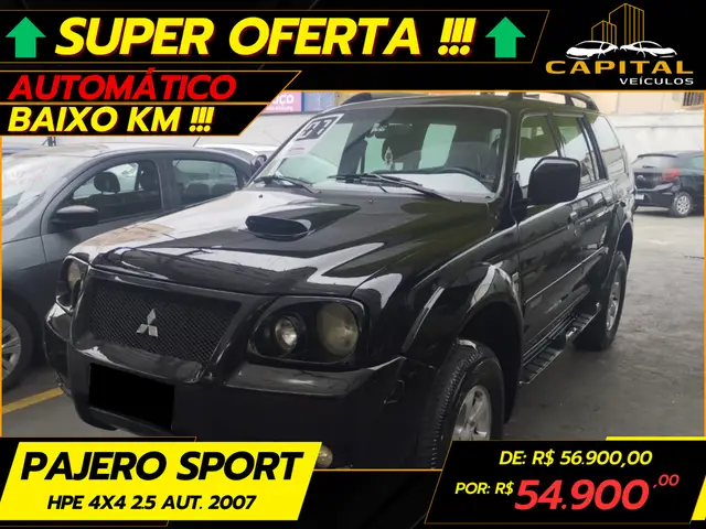 Carro Mitsubishi Pajero Sport 2007 HPE 4x4 3.5 (aut)