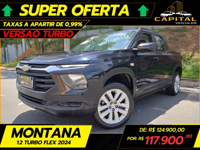 Carro Chevrolet Montana 2024 1.2 Turbo