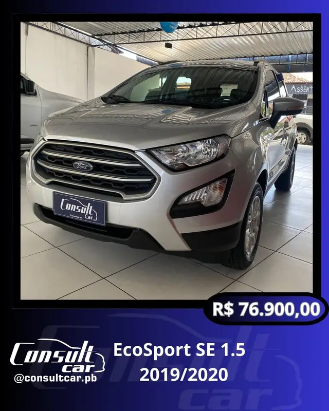 Carro Ford EcoSport 2020 Ecosport SE Direct 1.5 (Aut) (Flex)