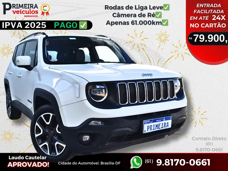 Jeep Renegade Longitude 1.8 4x2 (Aut) (Flex)