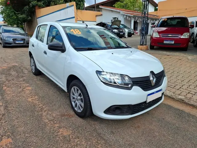 Carro Renault Sandero 2018 Authentique 1.0 12V SCe (Flex)