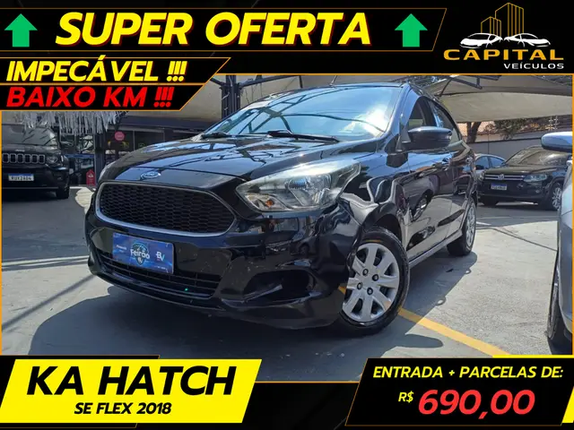 Carro Ford Ka 2018 1.0 SE (Flex)