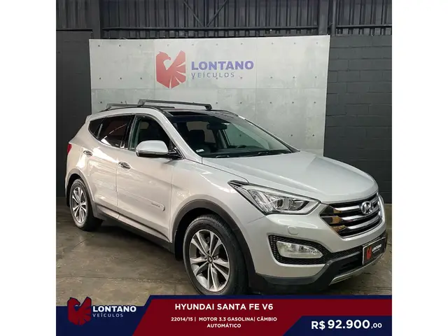 Carro Hyundai Santa Fe 2015 Grand  GLS 3.3L V6 4wd (Aut)