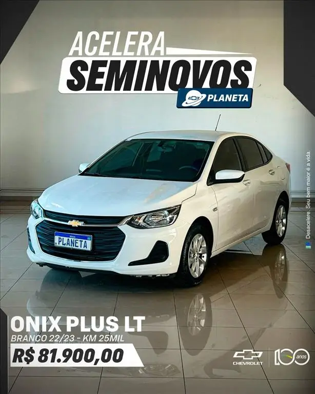 Carro Chevrolet Onix Plus 2023 LT 1.0