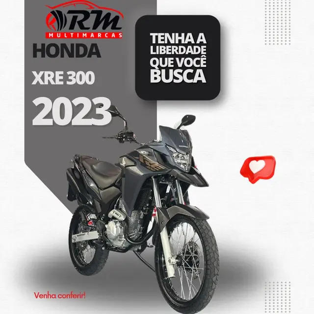 Carro Honda XRE 300 2023 ABS