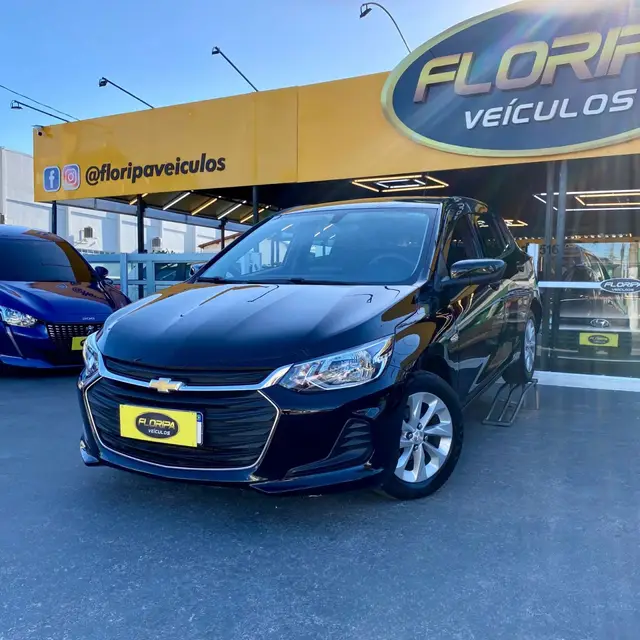 Carro Chevrolet Onix 2021 LT 1.0 Turbo (Flex) (Aut)