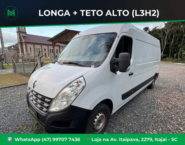 Carro Renault Master 2014 2.3 16V dCi L3H2 Extra Furgão