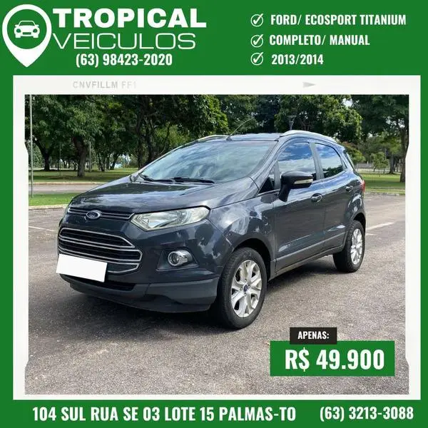 Carro Ford EcoSport 2014 Ecosport Titanium 1.6 16V (Flex)