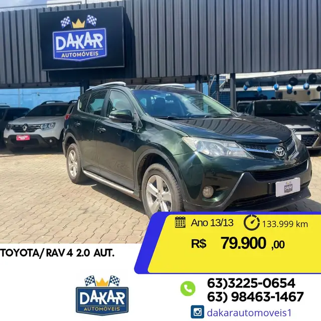Carro Toyota RAV4 2013 4x2 2.0 16V (aut)