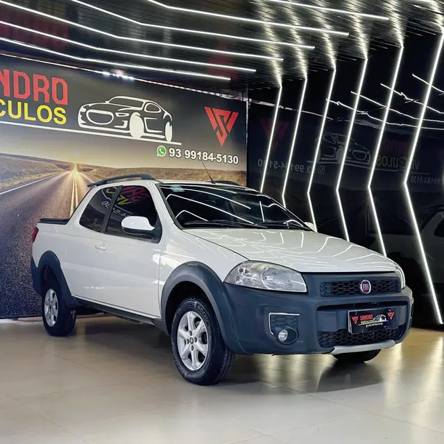 Carro Fiat Strada 2018 Hard Working 1.4 (Flex) (Cabine Dupla)