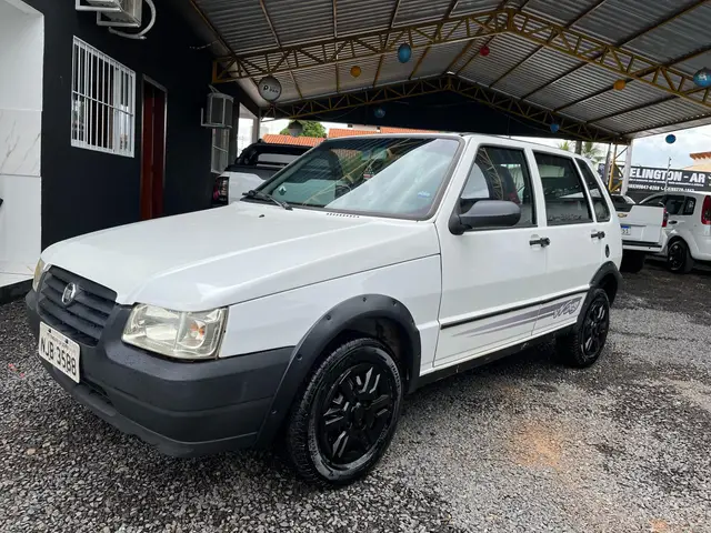 Carro Fiat Uno Mille 2008 Fire 1.0 (Flex)